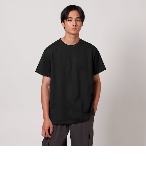 【BLACK】<Steven Alan> ラミー クルーネック Tシャツ NARROW UNITED ARROWS LTD. OUTLET｜<Steven Alan> ラミー クルーネック T