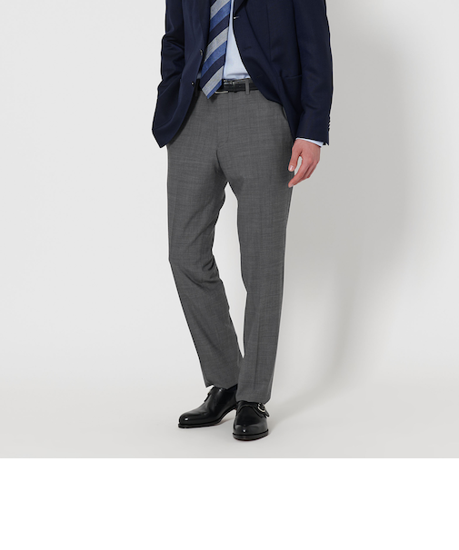 ピンヘッド トロピカル サイドエクステンド ノープリーツ スラックス COMFORT EASY-MODEL -ウォッシャブル・ストレッチ・イージーケア-