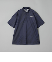 メンズ プリント ポロシャツ-吸水速乾-