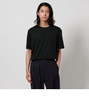 ＜nomiamo＞ コットン ショートスリーブ クルーネック Tシャツ