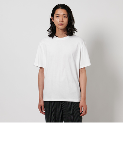 ＜nomiamo＞ コットン ショートスリーブ クルーネック Tシャツ