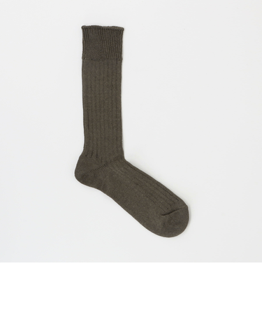 ＜ROTOTO＞ RIBBED CREW SOCKS/リブソックス