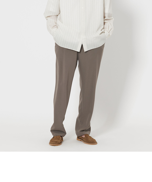 リラクション トロピカル オールギャザー テーパード イージーパンツ