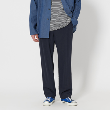 リラクション トロピカル オールギャザー テーパード イージーパンツ