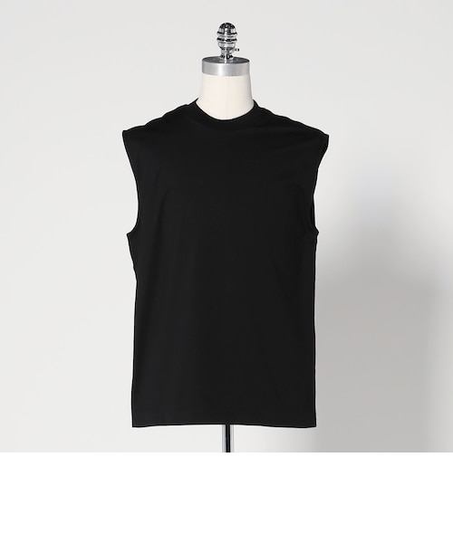 【WHITE】<LOEFF>スビンコットン ノースリーブ Tシャツ MEN'S LOEFF＞スビンコットン ノースリーブ カットソー