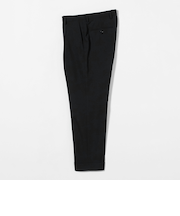 ＜District＞ポリエステル 1プリーツ テーパードスラックス