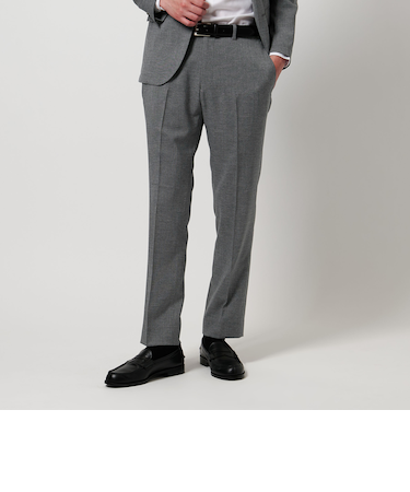 ツイル ノープリーツ スラックス-セットアップ対応・吸水速乾・マシンウォッシャブル-＜A DAY IN THE LIFE＞