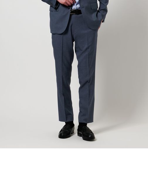 ツイル ノープリーツ スラックス-セットアップ対応・吸水速乾・マシンウォッシャブル-＜A DAY IN THE LIFE＞