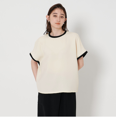 COMFY ドルマン ショートスリーブ ブラウス -吸水速乾 UVカット ウォッシャブル-