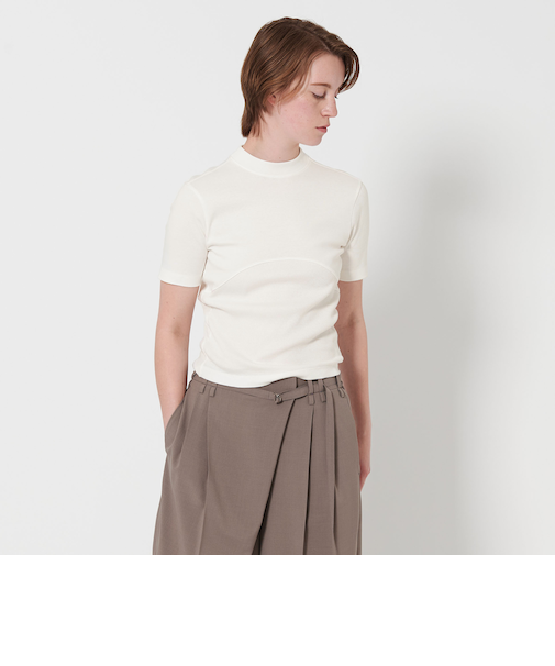 ＜AEWEN MATOPH＞コルセットライン Tシャツ