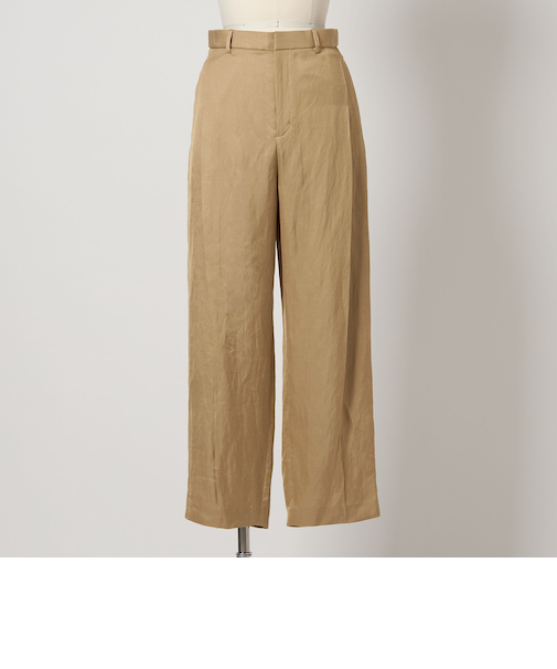 ＜conte＞タック イージー ワイドパンツ