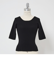 【別注】＜NICENICE MOMENT for conte＞CROPPED クルーネックニット