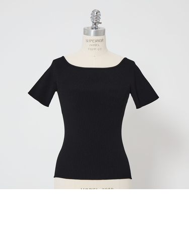 【別注】＜NICENICE MOMENT for conte＞ OPEN SHOULDER ニット