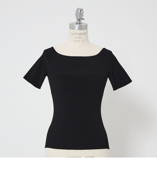 【別注】＜NICENICE MOMENT for conte＞ OPEN SHOULDER ニット