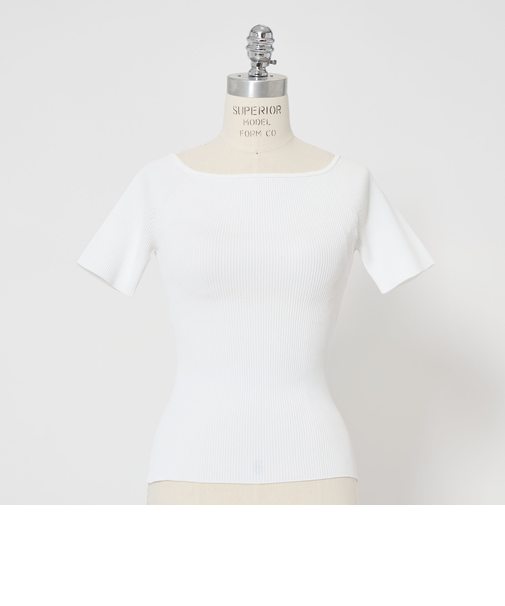 【別注】＜NICENICE MOMENT for conte＞ OPEN SHOULDER ニット