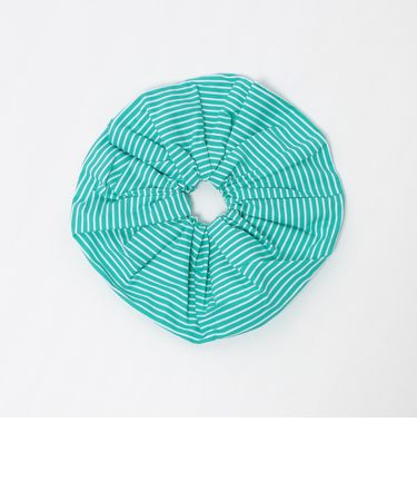 ストライプ シュシュ