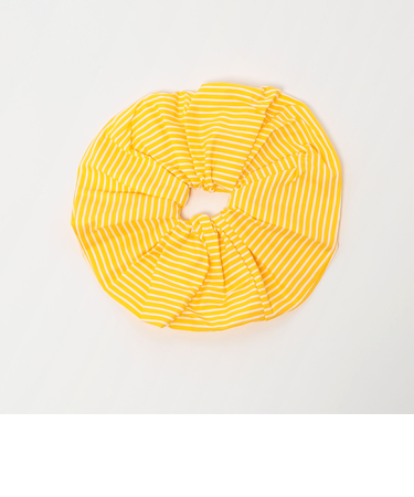 ストライプ シュシュ