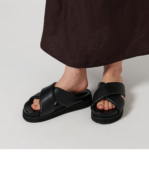 UNITED ARROWS メッシュ ビジュー ミュールサンダル メッシュ ビジュー ミュールサンダル｜ユナイテッドアローズ