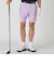 メンズ スムース 1プリーツ ショートパンツ