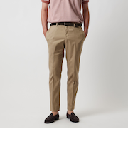 クールモーション ツイル ノープリーツ スラックス COMFORT EASY ーMODEL‐接触冷感・吸水速乾・ストレッチ-