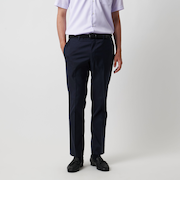 クールモーション ツイル ノープリーツ スラックス COMFORT EASY ーMODEL‐接触冷感・吸水速乾・ストレッチ-