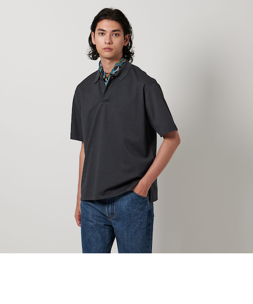 タックジャージ ポロシャツ