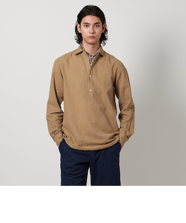 サンウォッシュ パナマ プルオーバーシャツ