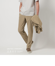 ポリエステル/T＆T ノープリーツパンツ UA COZY ―ウォッシャブル・ストレッチ・防しわ（着用しわ）―