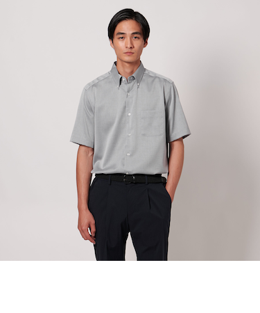 イージーケア AG パナマ ボタンダウンカラーシャツ -抗菌防臭・通気性-