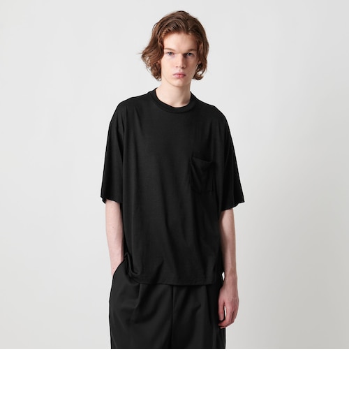 【BLACK】<UNITED ARROWS & SONS by MASAKI KAWASE> W/P POCKET TEE/Tシャツ UNITED ARROWS & SONS by MASAKI KAWASE＞ W/P POCKET TEE/Tシャツ