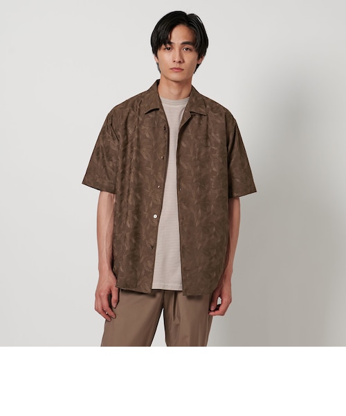 リーフ エンブロイダリー オープンカラーシャツ｜ユナイテッドアローズ