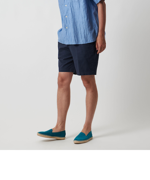 ツイル ベーシック ノープリーツ ショーツ