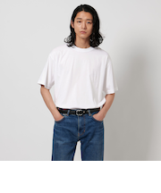 サマーシルケットスムース クルーネック T