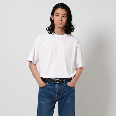 サマーシルケットスムース クルーネック T