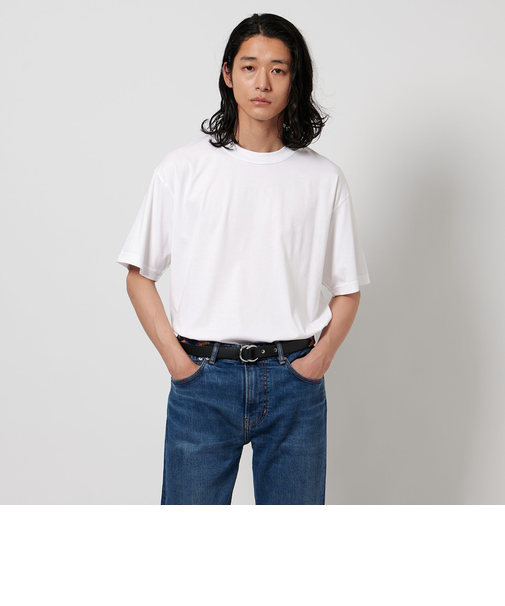 サマーシルケットスムース クルーネック T