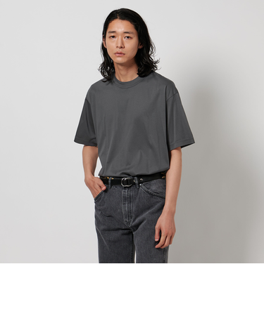 サマーシルケットスムース クルーネック T