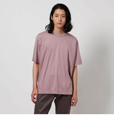 サマーシルケットスムース クルーネック T