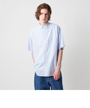 ＜UNITED ARROWS & SONS＞ LON/STRIPE S/SL SHIRT/ショートスリーブシャツ