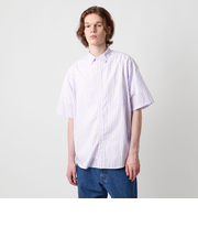 ＜UNITED ARROWS & SONS＞ LON/STRIPE S/SL SHIRT/ショートスリーブシャツ