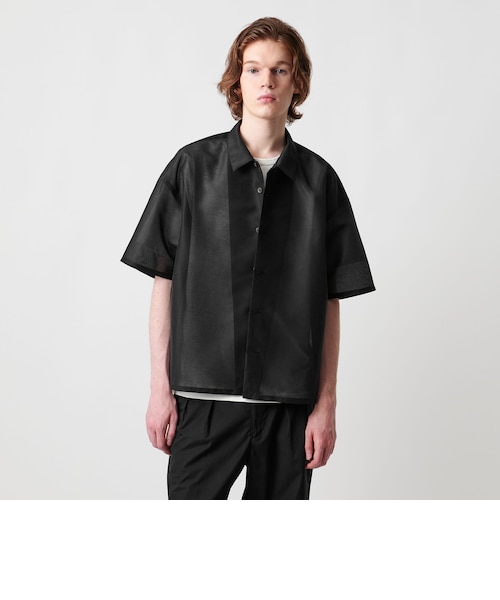 【BEIGE】<UNITED ARROWS & SONS> OGD BOXY S/SL SHIRT/ショートスリーブシャツ UNITED ARROWS & SONS＞ OGD BOXY S/SL SHIRT/ショートスリーブシャツ