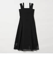 ＜EMMEL REFINES＞EM カットワークレース ワンピース