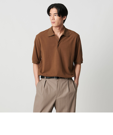 クレスポ カノコ モダン ポロシャツ