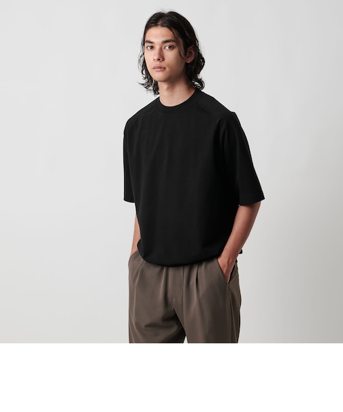 ポンチ ウラケ スウェット ラグランスリーブ Tシャツ ‐抗菌防臭