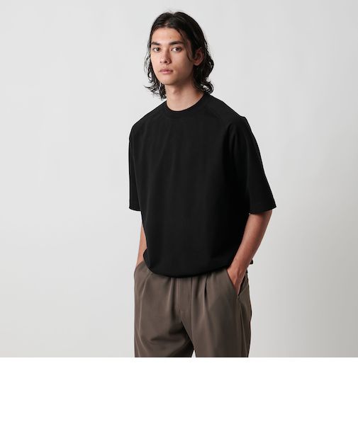 ポンチ ウラケ スウェット ラグランスリーブ Tシャツ ‐抗菌防臭‐