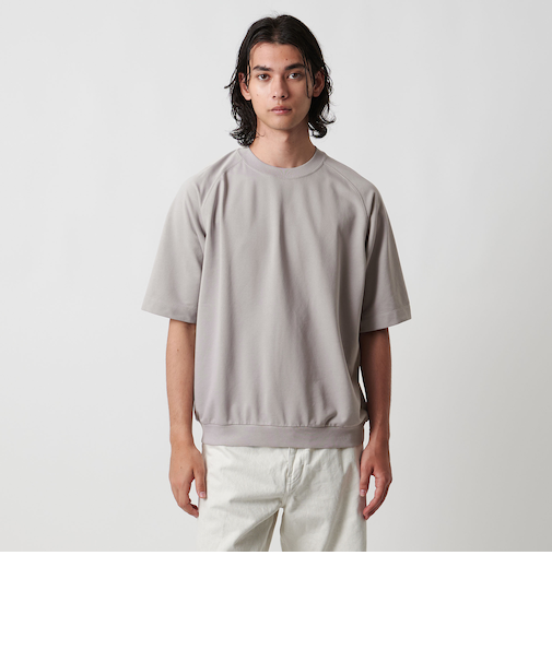 ポンチ ウラケ スウェット ラグランスリーブ Tシャツ ‐抗菌防臭‐