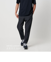 ドットエア プリント キャロットパンツ UA COZY ‐ウォッシャブル 防しわ‐