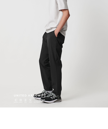 テック タフタ オールギャザー イージー スラックス UA COZY ‐ウォッシャブル ストレッチ(タテ) 接触冷感 防しわ‐