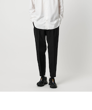 ウェザーコンフォート ダブルクロス キャロット 2プリーツ スラックス ‐防しわ・撥水・2WAYストレッチ‐