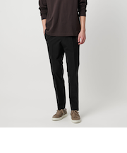 ウェザーコンフォート ダブルクロス サイドシャーリング 1プリーツ スラックス ‐防しわ・撥水・2WAYストレッチ‐