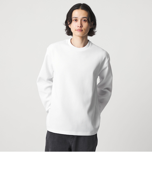 クリア ワッフル リラックスカットソー＜A DAY IN THE LIFE＞